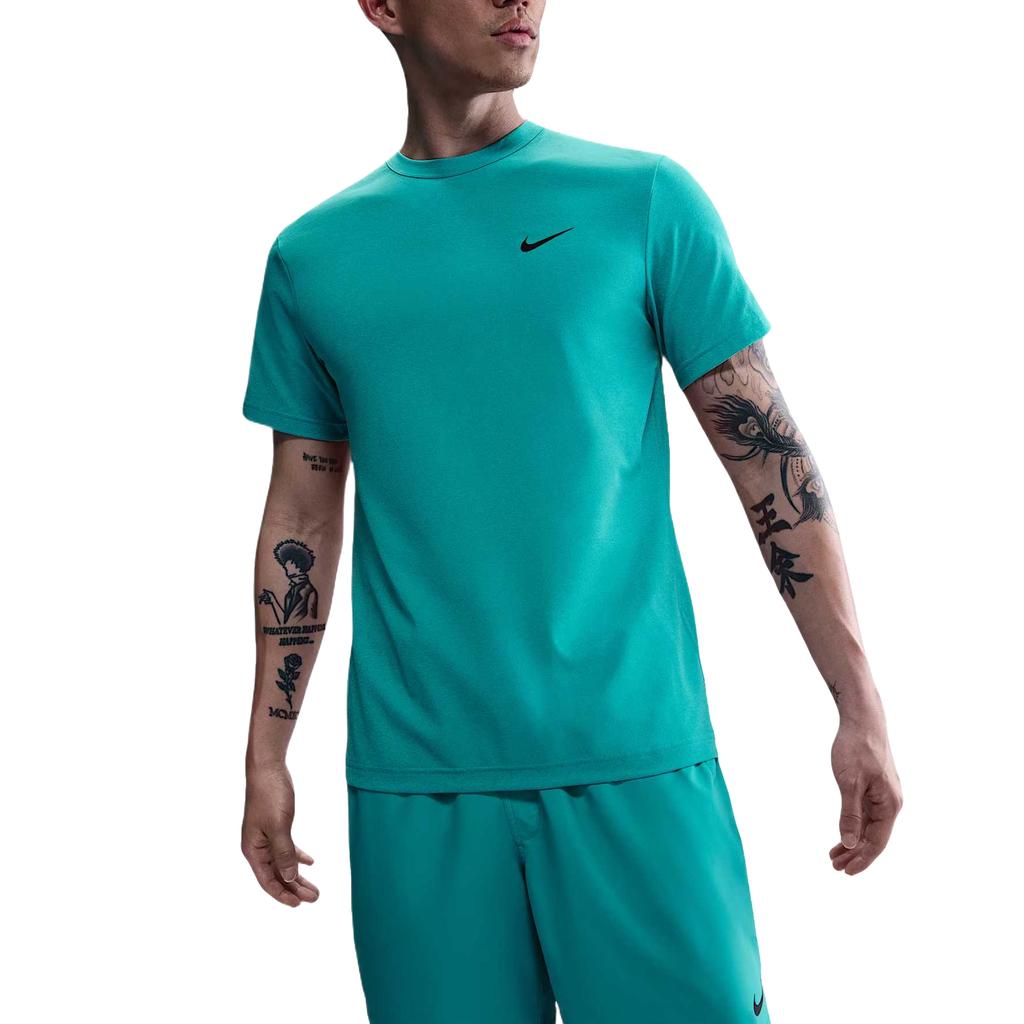 Nike Dri-Fit Stylish Versatile Comfortable Short Sleeve T-Shirt Men Tops Green DV9840345