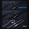 [KBEAR] ST12 MAX Yinyoo MMCX 3.5mm Replacement Cable (4N High-Purity Silver-Plated Copper Litz, 22 AWG, 1.5m, Black)