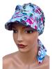 Damska Chusta Na Głowę Tess Z Daszkiem 467 Turban Z Bawełny Produkt Polski