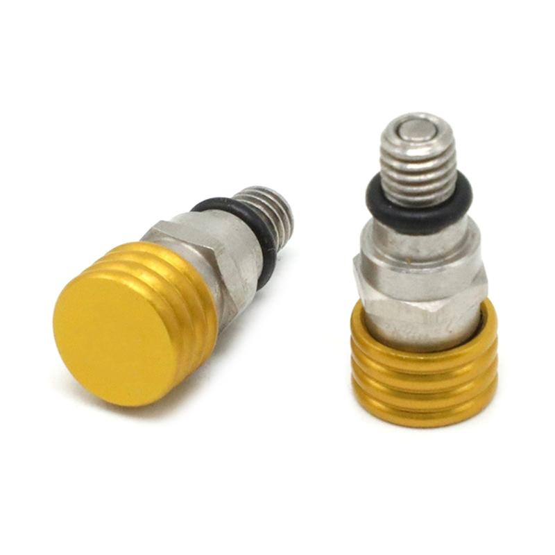 Lot de 2 purgeurs d'air de fourche de 0,8 mm pour soupape de motocross et dirt bike