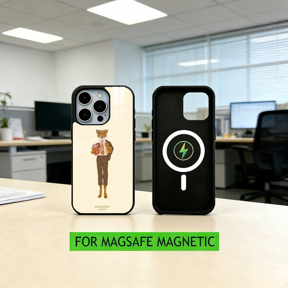 

F-Fantastic Mr F-Fox Phone Case For iPhone17,16,15,14,13,12,11 Plus,Pro Magnetic For Magsafe Wireless Charging iPhone16