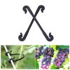 100pc Plant Support Clips for Garden and Vine Tying Flexible Durable Grape Vine Clips for Securing Branches and Stems To Stakes or Trellises