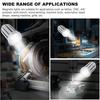 15W Magnetic Work Light 1200LM LED Machine Light with Flexible Gooseneck Shop Tool Lamp for Sewing Machine Grill Industrial Lighting