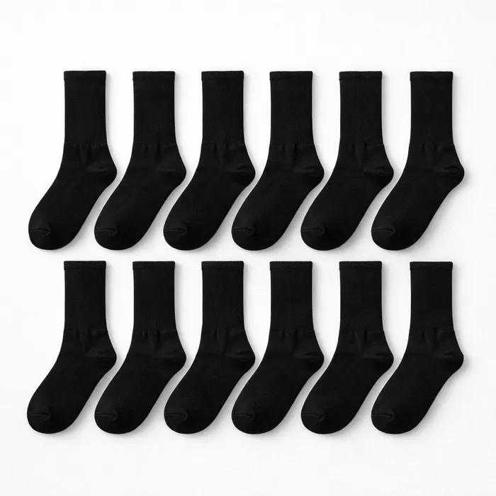 [10-Pack] Women's Long School Crew Socks (Mixed Selection Available)