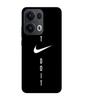Hülle Maniacase Für Oppo Reno 13 Pro 5G Nike-Logo Just do it schwarzer Hintergrund