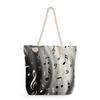 Strandtasche mit Sternenhimmel-Print und dickem Seil, ein Schultergurt 7294 CLE