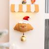 Cute Creative Christmas Tree Cottage Fridge Magnetic Decal with Bell for Home Wall Door Office Whiteboards New Year Decor Gifts