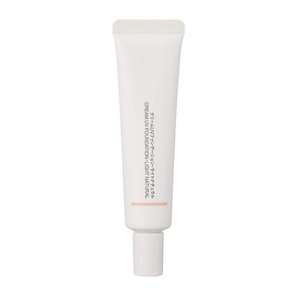 MUJI Cream UV Light To Medium Skin 30g Foundation, Tone, (x 1)