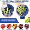 USB Rechargeable Automatic Fruit Vegetable Peeling Tool For Grape Cherries Tomatoes Easy Operation Kitchen Essential