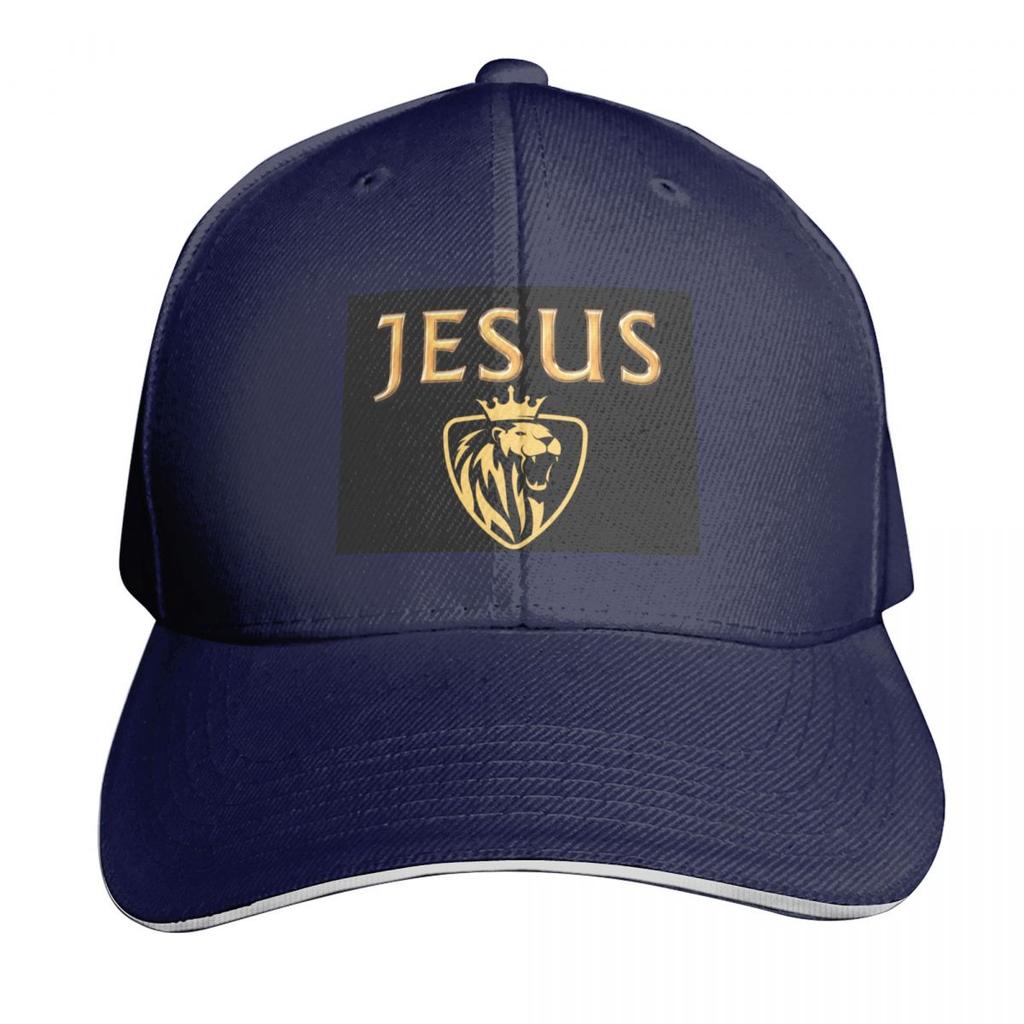 JESUS LION OF JUDAH Baseball Cap Sun Hat For Children funny hat birthday black Unisex Womens