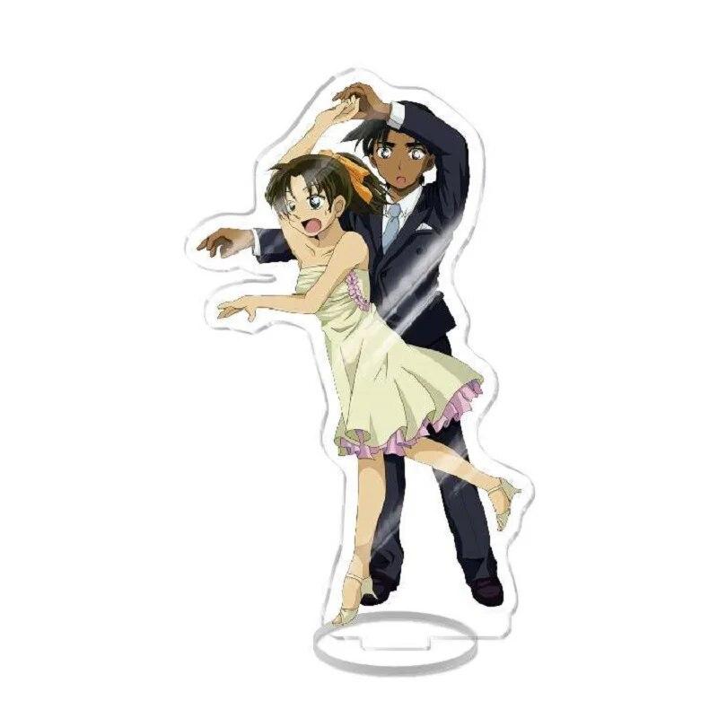 Detektiv Conan Anime Figur Acryl Modelle Jimmy Kudo Rachel Moore Anime Figur Figuren Stand Modelle Acryl Ornamente Spielzeug