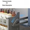Kitchen Wall Cabinet Pull-Down Lift Storage Basket