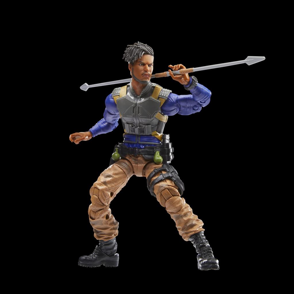 Hasbro Marvel Legends Seria Erik Co Akcja Wiek 4 i Autentyczny Killmonger, Jeśli...? 6 cali (15 cm) Rysunek, W górę, F7130,
