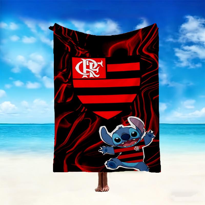 1pc Comfortable Home Print Throw Blanket, Rangers FC Blanket For Bed and Sofa Use, Special Present For Family