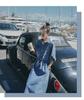 Elegant Slim-Fit Denim Dress for Women - Waist-Cinching Long Skirt for Spring, Summer, and Autumn 2026.