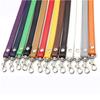 120cm Kožené popruhy Náhradní popruhy na rameno Rukojeť pro tašku Nastavitelná DIY rukojeť na peněženku pro kabelku Crossbody tašky Příslušenství