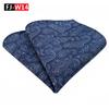 Fashionable Men's Paisley Floral Polyester Pocket Square for Suits (2025)