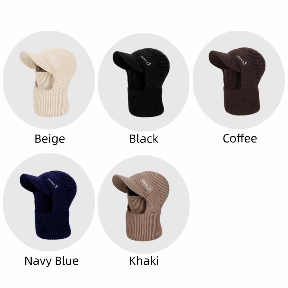 Ear Protection Knitted Beanie Hat Windproof Thickened Balaclava Hat Winter Warm Hat  Winter Cycling