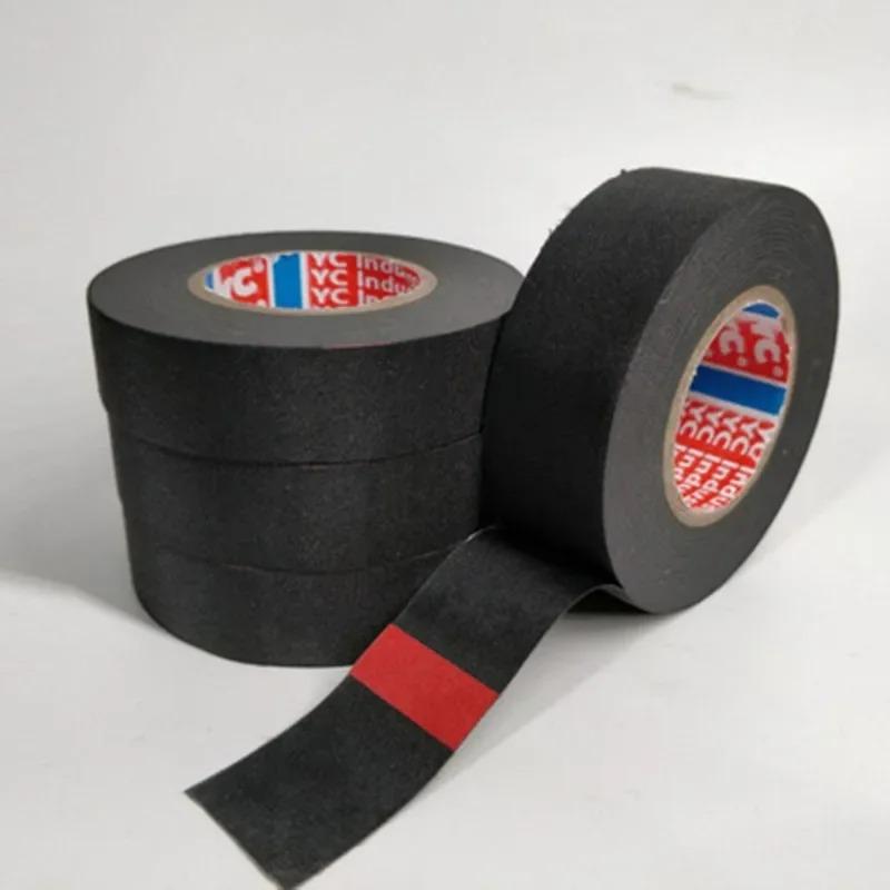 Nastro elettrico 9/15/19MM Nastro adesivo in tessuto resistente al calore per cavi automobilistici Cablaggi Nastri termici elettrici