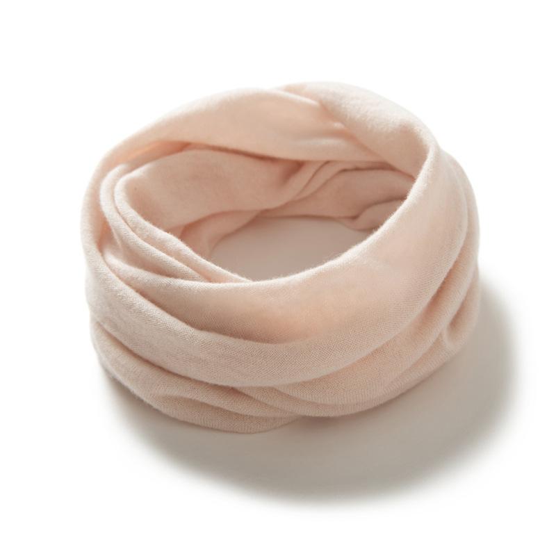 Camel Scarf Neck Gaiter Warmer Cowl Collar Loop Soft Knit Accessories Kids Women 100% Cashmere Bottom Price Tube Scarf