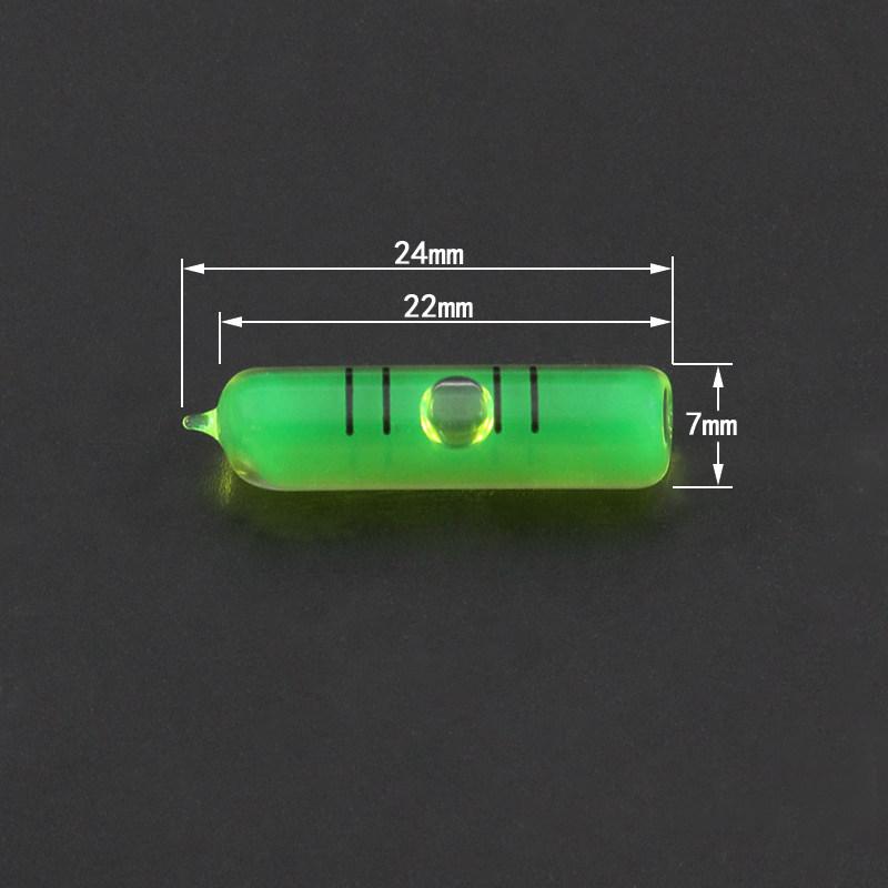 15-Minute High Precision Long Spirit Level: 5mm Theodolite, 7mm Mini Bubble Level