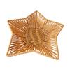 Decorative Imitation Rattan Tray Dining Table Bread Basket Desktop Storage Container for Living Room Or Office Use