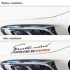 Car Hot 2025 Auto Light Eyebrow Sticker Personalized Headlight Decal Car Hood Decoration For Honda Civic dio crv fit CR-V Accord