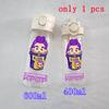 400ML-600ML Animated Movie K-Pop: Demon Hunters HUNTR/X Plastic Large Capacity Water Cup Bottle Gourde Drinking Bottle Gifts