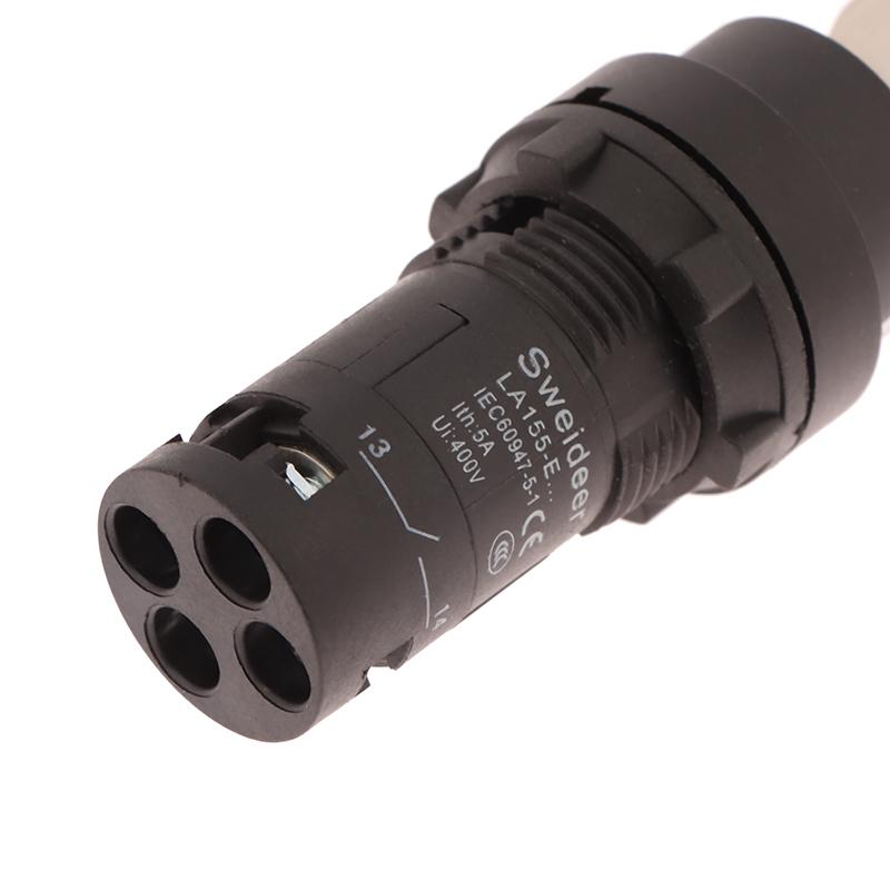 22Mm Key Knob Switch 1No1Nc 2/3 Position Self Locking Select Rotary Power Button Lock Switch Power Conversion Switch 10A On Off