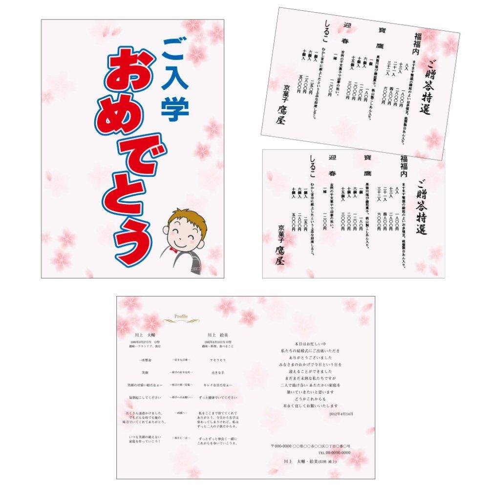 Sasagawa Japanese Pattern Wagokoro Cherry 10 Sheets Taka-in Paper, 4-1005, Blossom, A4,