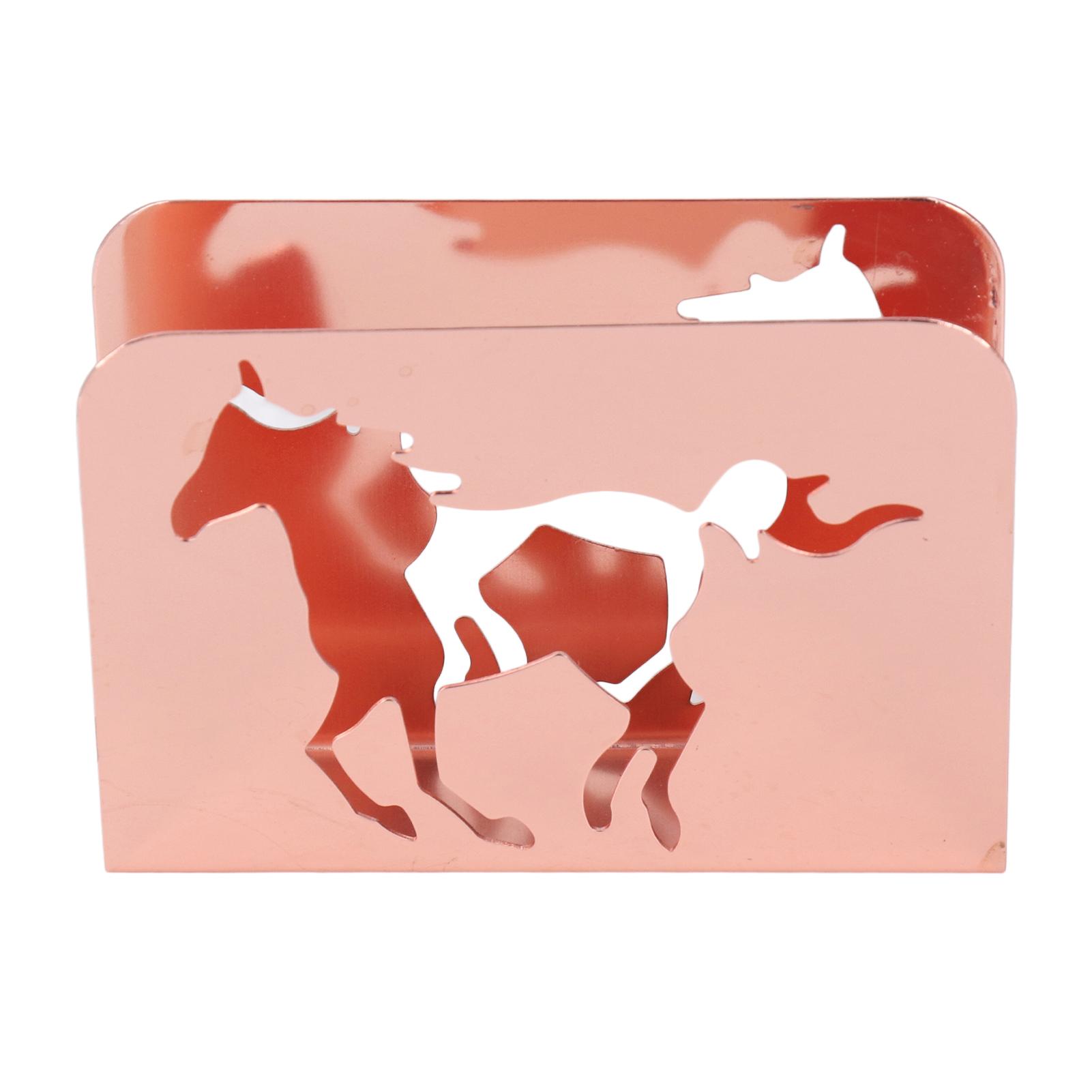 Horse Napkin Holder Iron Art Vertical Napkin Holder Multifunction Metal Napkin Holder Napkin Holder   for