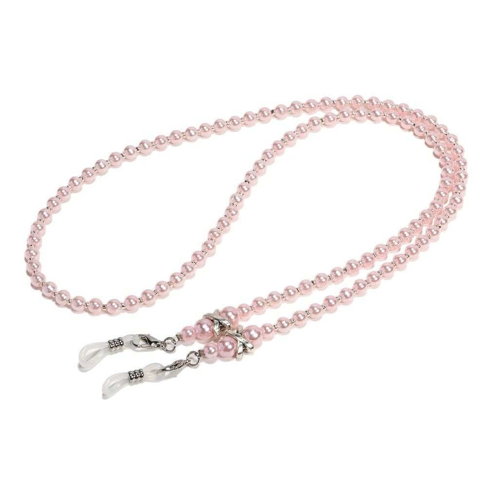 Beaded Eyeglasses Chain Imitation Pearl Anti-Loss Pearl Sunglasses Lanyard Anti Falling Glasses Hanging Rope Eyewear Accessories