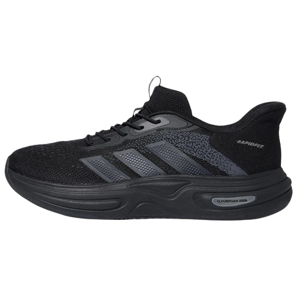 Men's Sneakers Adidas Cloudfoam Casual Shoes Men's Low-top Black
