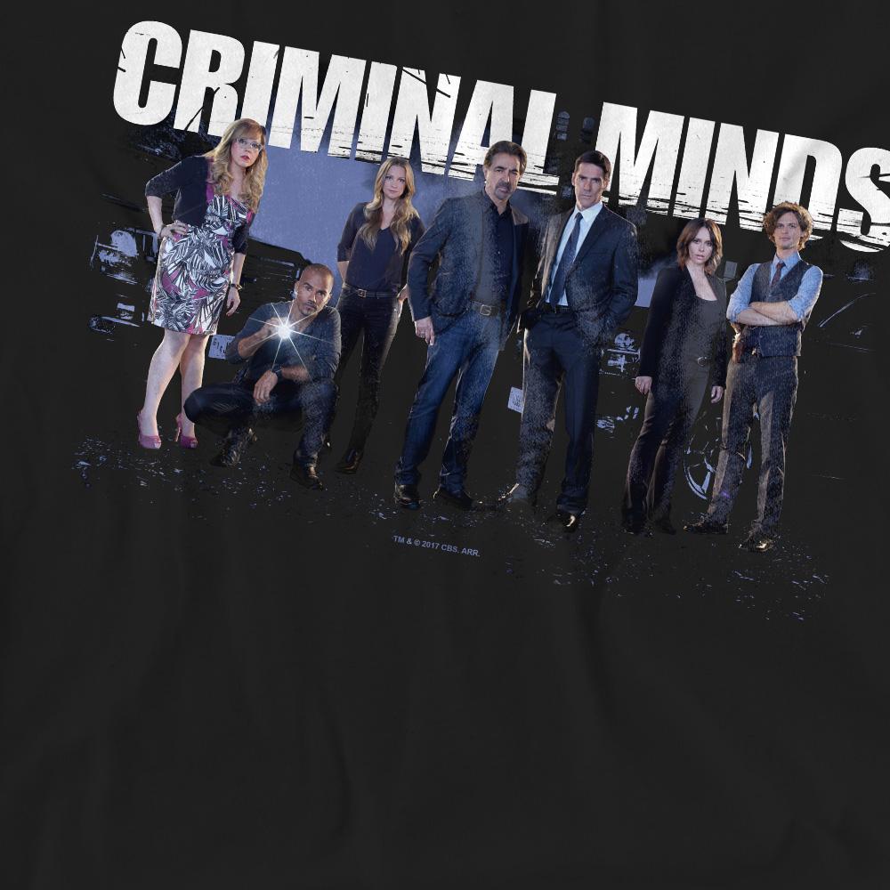 Criminal Minds Unisex Vuxen Säsong 10 Skådespelare T-shirt