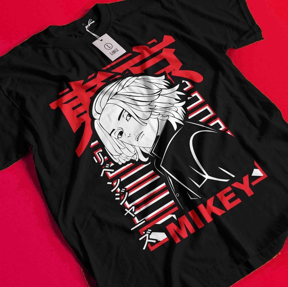 

Футболка Tokyo Revengers Футболка Мандзиро Сано Футболка Такэмичи Ханагаки Футболка Кэн Хаккай AA384 S