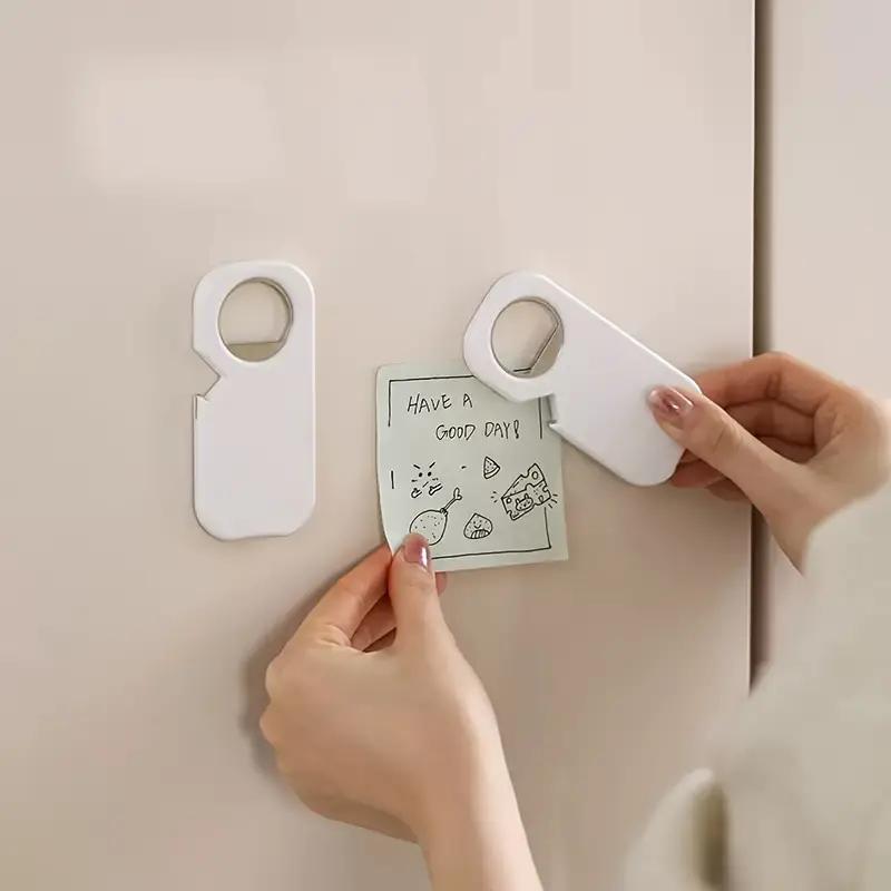 Magnetic Bottle Opener - Luxury Fridge Magnet Beer Cap Remover for Home Use