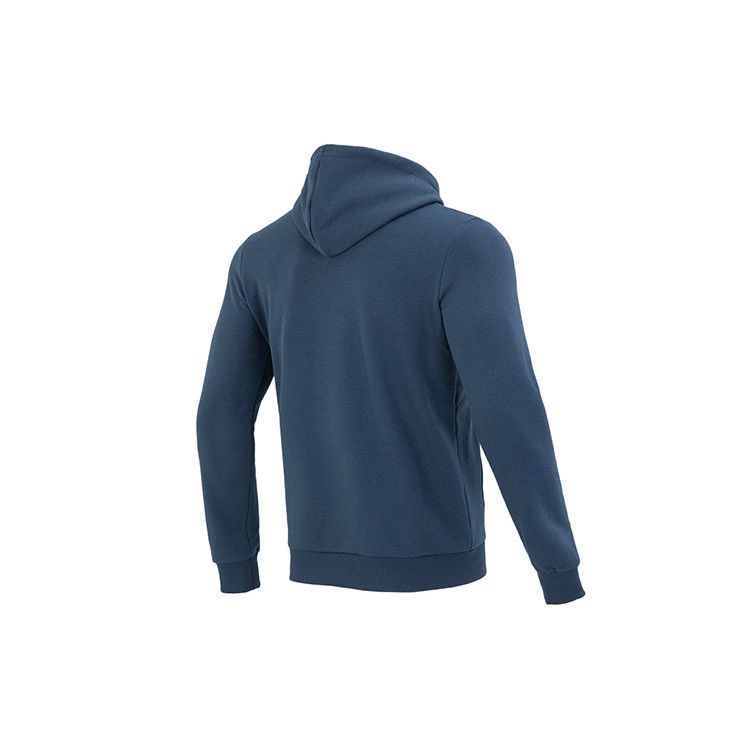 Puma Letter Logo Printed Hooded Sports Sweatshirt Men Sweatshirt Peacock-Green 588691-15