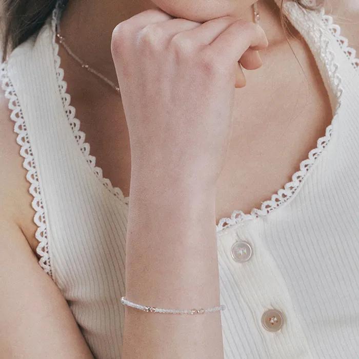 [Worn by Kiki Jiyu] Sugary Beads Bracelet_2 Colors