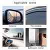 Universal Window Clear Car Anti Water Mist Fog Sticker Rainproof Rearview Mirror Protective Film