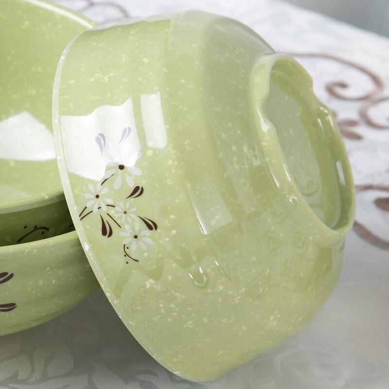 Yangge 4.5-inch Melamine Daisy Pattern Round Bowls (40-Pack)