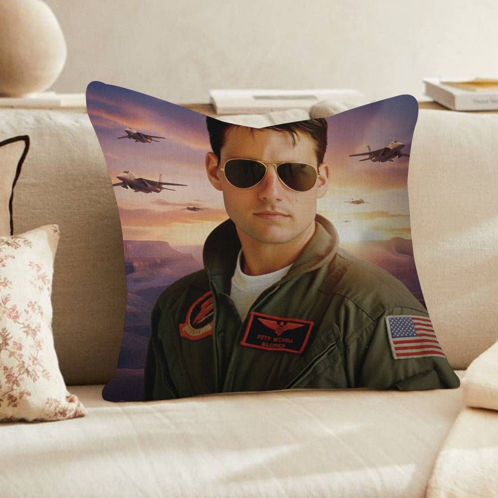 

Top Gun Maverick Modern Pillow Anime Pillow Sofa Bed Head Pillow Cover Cushion Cover Fashion 30x30 cm