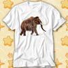 Big Woolly Mammoth Elephant Dinosaur Cute Animal Park T-Shirt 452