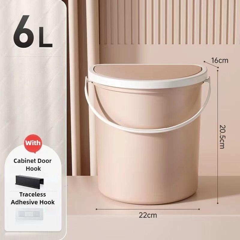 

Мусорное ведро 6 л/10 л с крышкой для кемпинга в автодоме, лодок, каравана, автодома. Удобно для установки на двери, стены, автомобильный мусор.