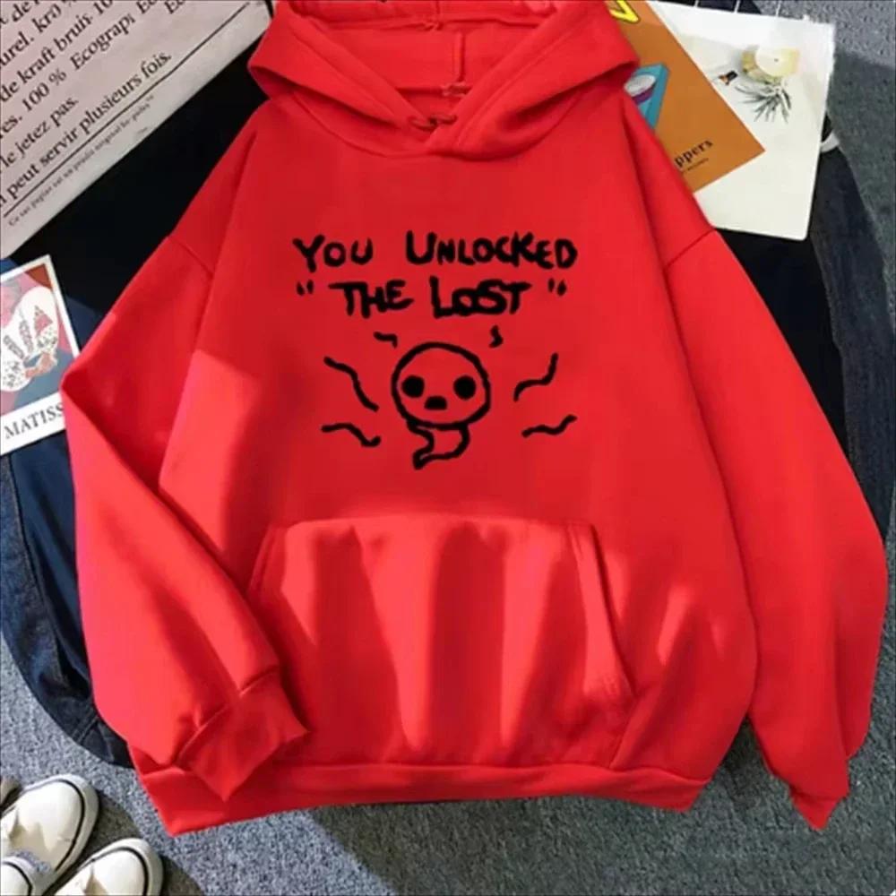 2025 The Binding of Isaac Autumn Men's Hoodie Pattern Printed Men's Harajuku Fashion Casual streetwear Hoodie