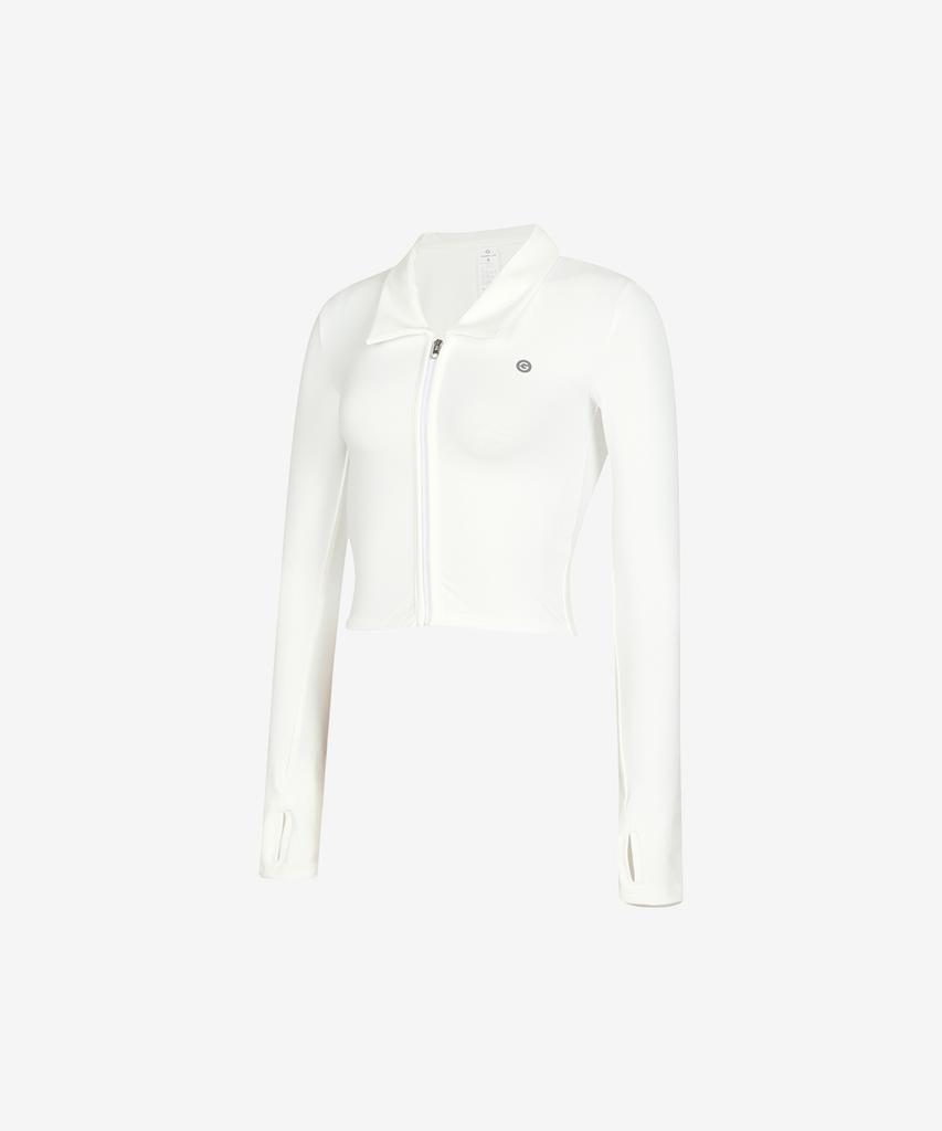 Grande Line L-Flex C Collar Zip-Up Cardigan