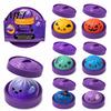 Relaxation Fidget Toy Halloween Dumpling Stress Relief Toy, Cartoon Steamed Bun Squeeze with Steamer, Sensory Ball Party Favors Portable Reliever