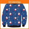 Premium New Ugly Xmas Christmas Sweater Vacation Santa Elf Novelly Sweatshirt For Women And Men