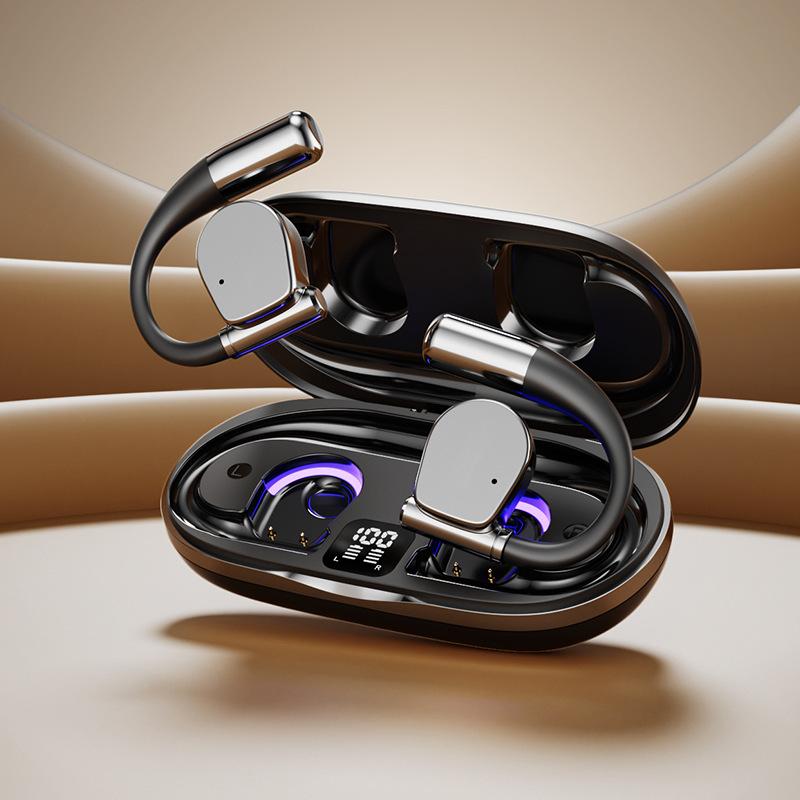 Smart Translation Bluetooth Headset - Smart Open Wireless Headset Large Capacity Private Mold