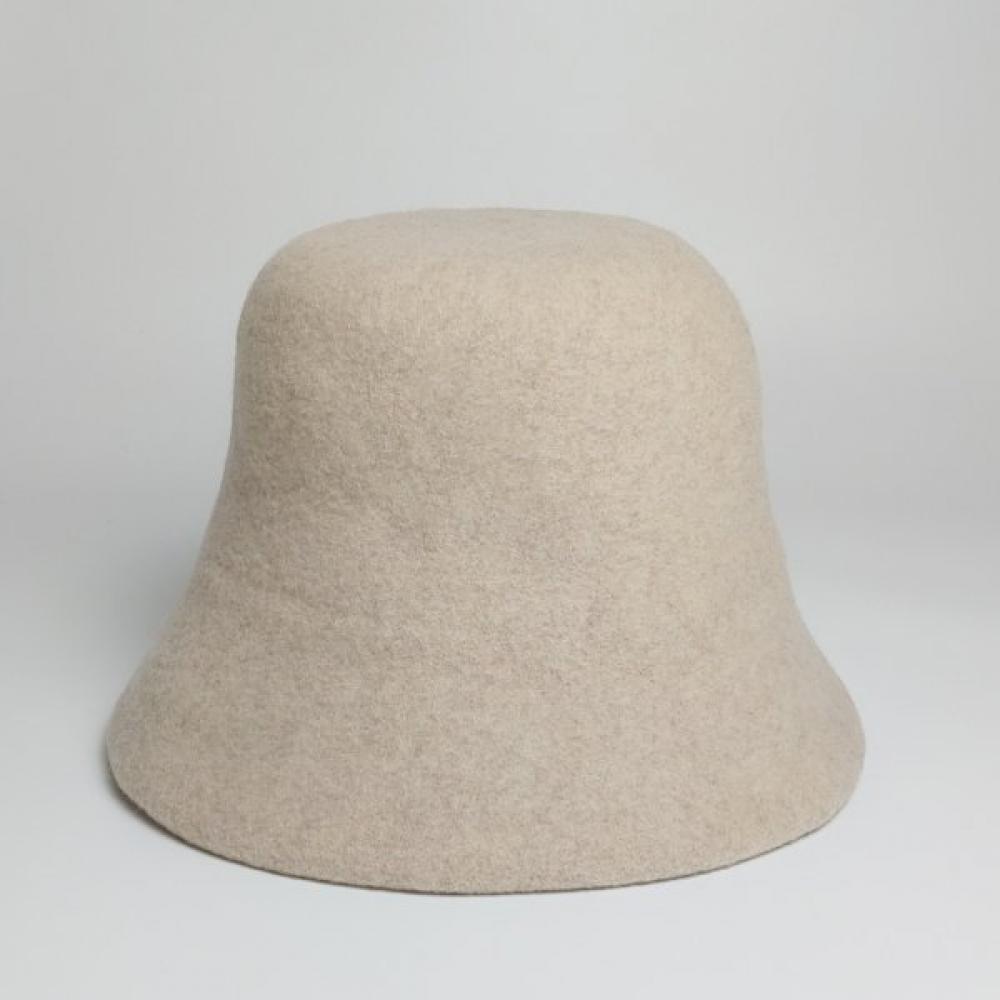 Lala Шляпа-ведро из шерсти   Слоновая кость  Lalaac221a L brown