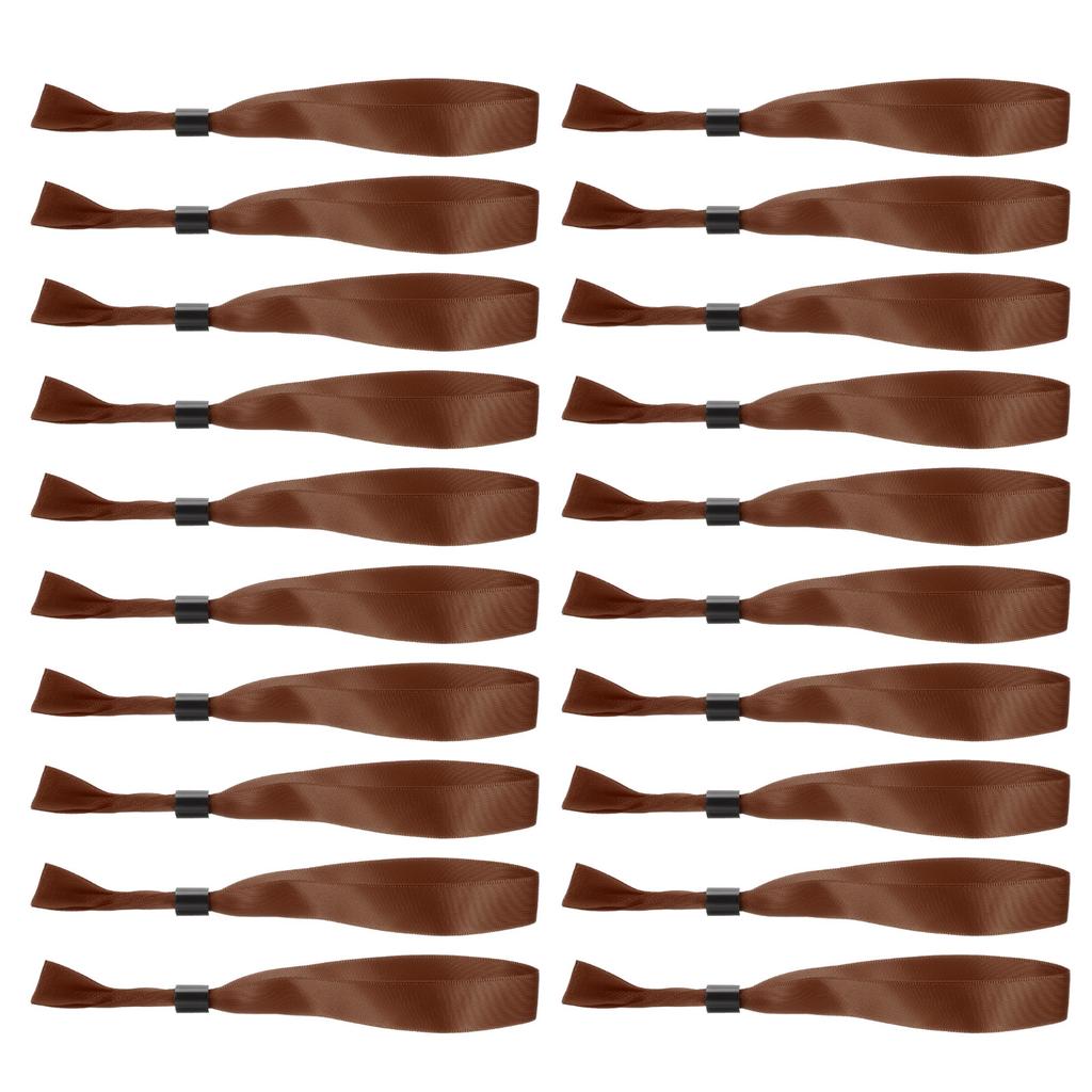 20pcs Wrist Bands Cloth Event Wristbands VIP Wrist for Events Disposable Wristbands Events Colored Wrist Bands Concert Party